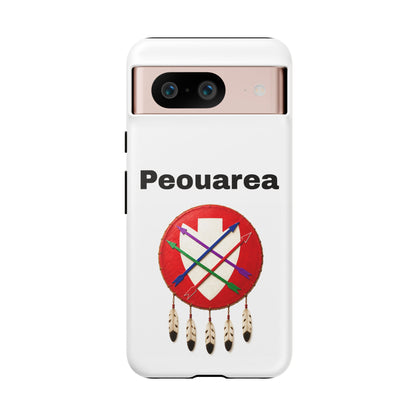 Peoria Phone Case — 'Peouarea' Dreamcatcher Shield Design