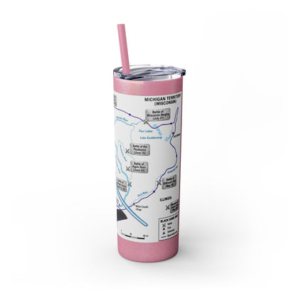Blackhawk Skinny Tumbler 20oz – "BlackHawk could teach Yoda" Design