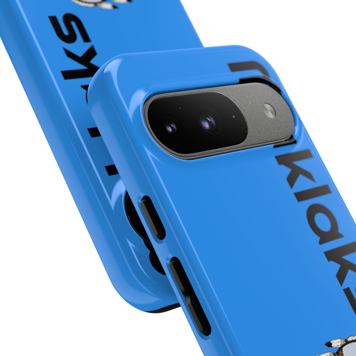 Modoc Blue 'Maklaks' Tough Phone Case with Eagle Drum Design