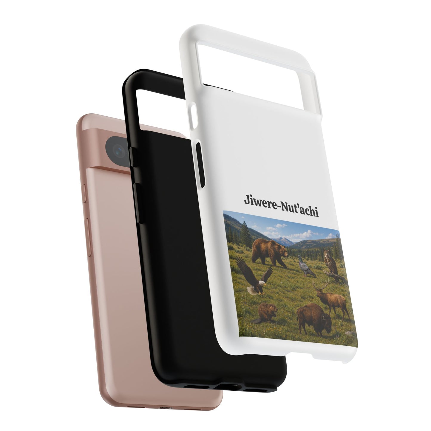 Otoe-Missouria Phone Tough Case — Bold 'Tough Cases' Graphic Protective Cover