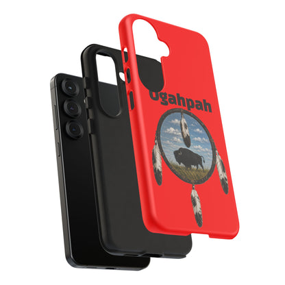 Quapaw Ogahpah Buffalo Phone Case — Native-Inspired Tough Case