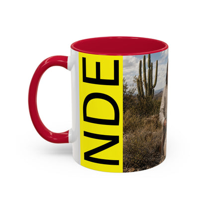 Ft. Sill Apache Desert Scene Coffee Mug — 'N'de' Southwest Landscape 11/15oz