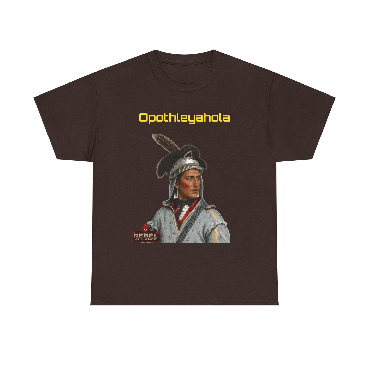 Opothleyahola Text — Historical Tribute Shirt