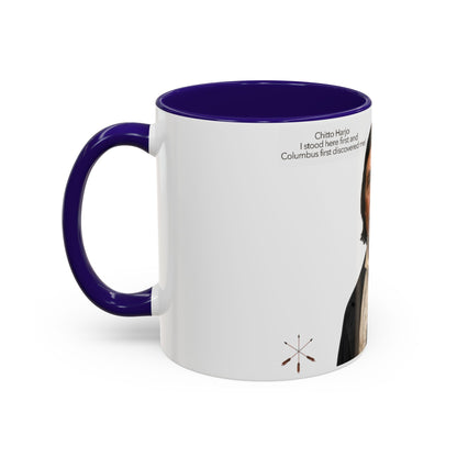 Chitto Harjo Portrait Mug — Historical Native American Portrait Coffee Mug (11oz, 15oz)