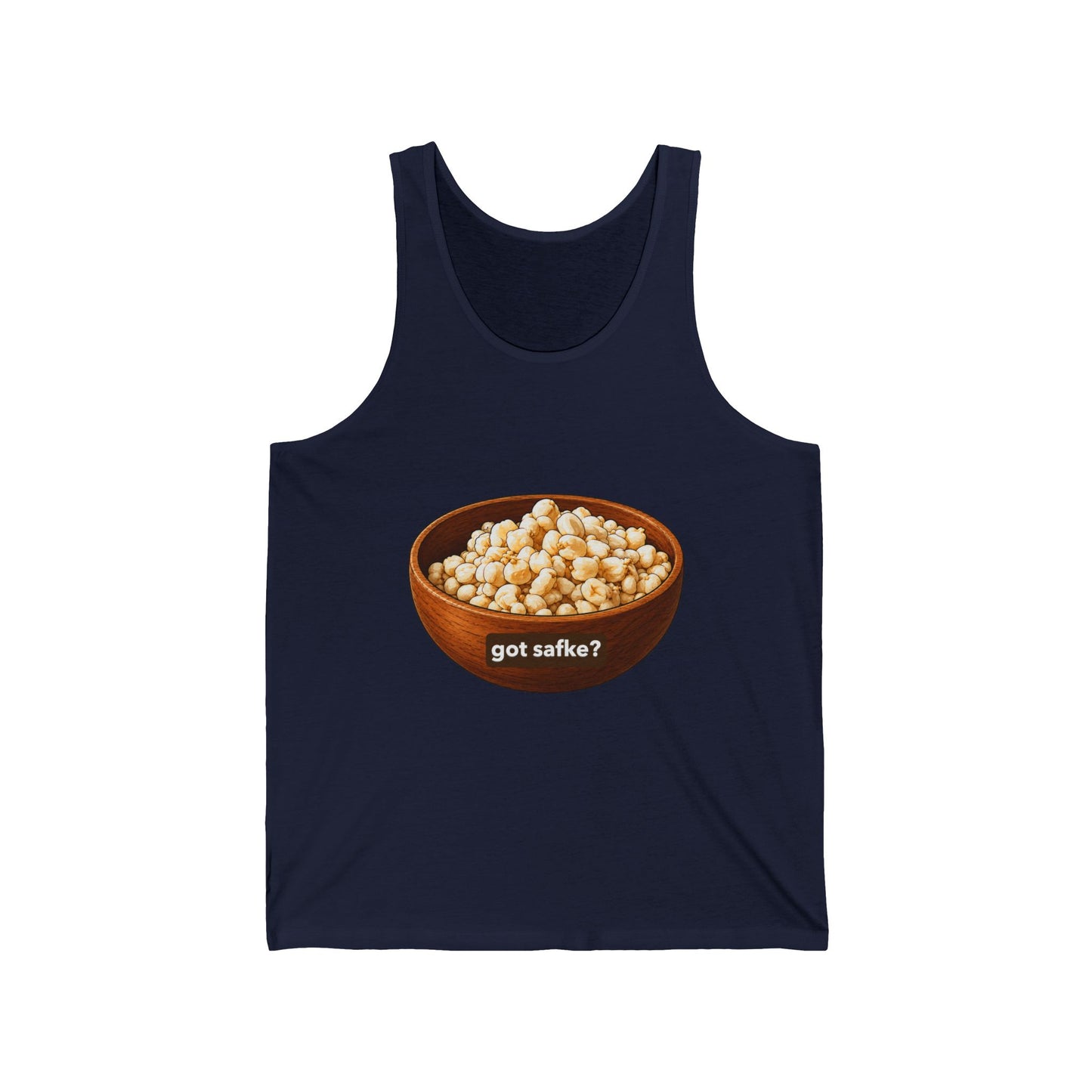 Got Safke Tank Top — "got s afke?" Funny Snack Lover Graphic Tank