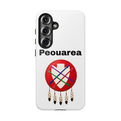 Peoria Phone Case — 'Peouarea' Dreamcatcher Shield Design