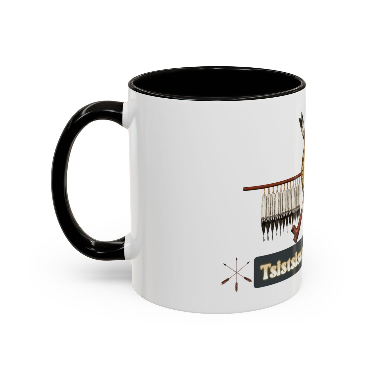 Cheyenne Arapaho Native Heritage Shield Coffee Mug – 'Tsistsistas / Hinono’ei' 11oz & 15oz