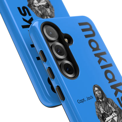 Modoc Blue 'Maklaks' Tough Phone Case with Eagle Drum Design
