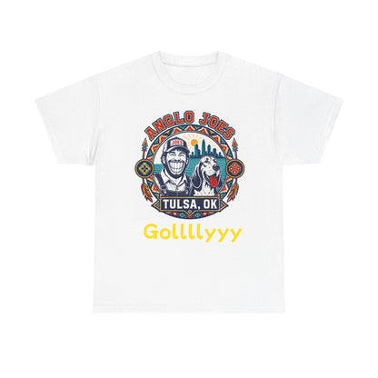 Tulsa Anglo Joe’s Tee — 'Gollllyyy' Retro Sports Graphic T-Shirt