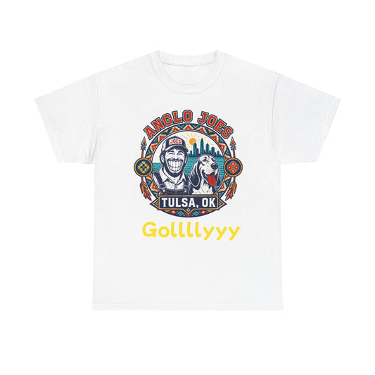 Tulsa Anglo Joe’s Tee — 'Gollllyyy' Retro Sports Graphic T-Shirt