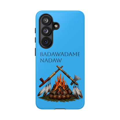 Pottawatomi Tough Cases: 'Badawadame Nadaw' Campfire & Tools Phone Case