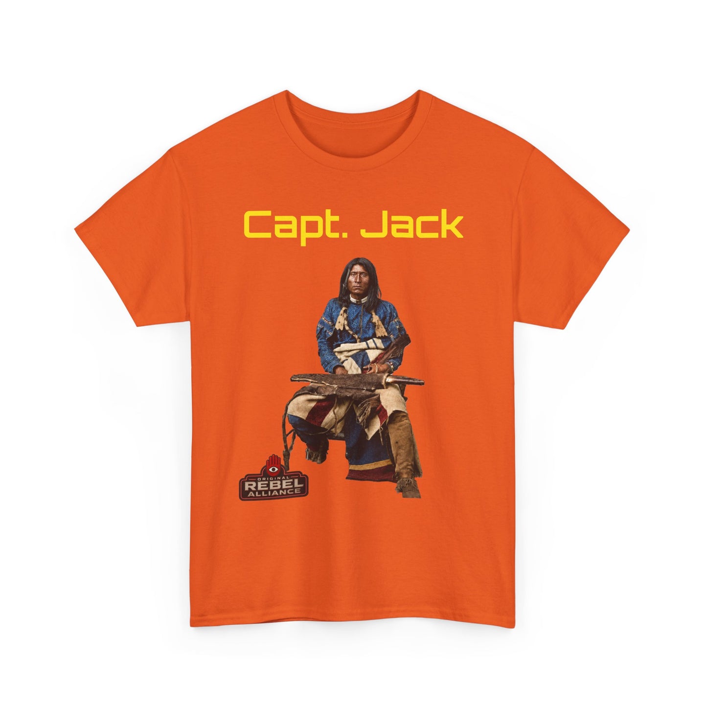 Capt. Jack Graphic Tee — Vintage Captain Illustration Shirt