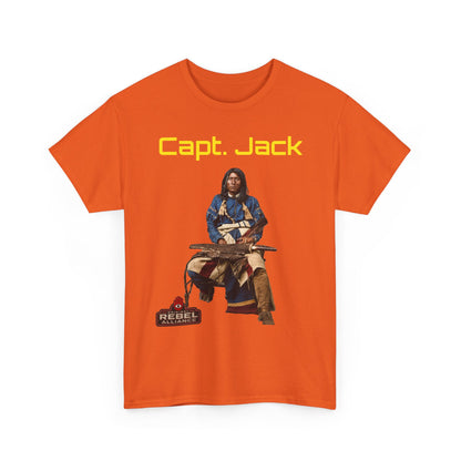 Capt. Jack Graphic Tee — Vintage Captain Illustration Shirt