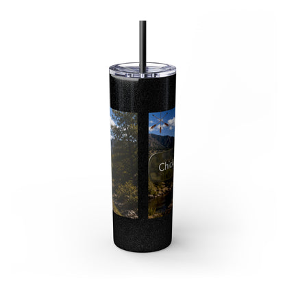 Chickasaw Skinny Tumbler with Straw, 20oz