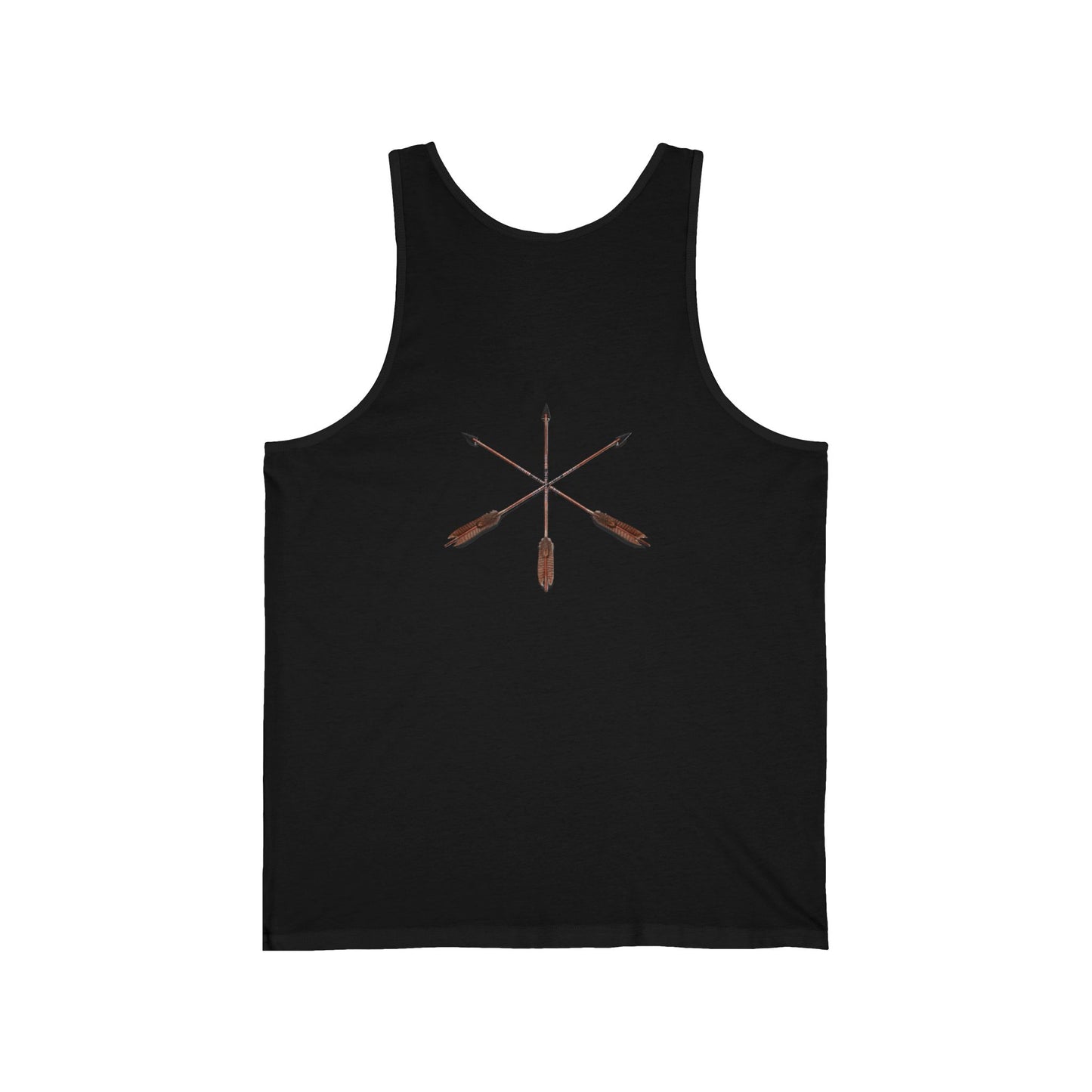 Tlingit Tank Top — Retro Beach Graphic Jersey Tank