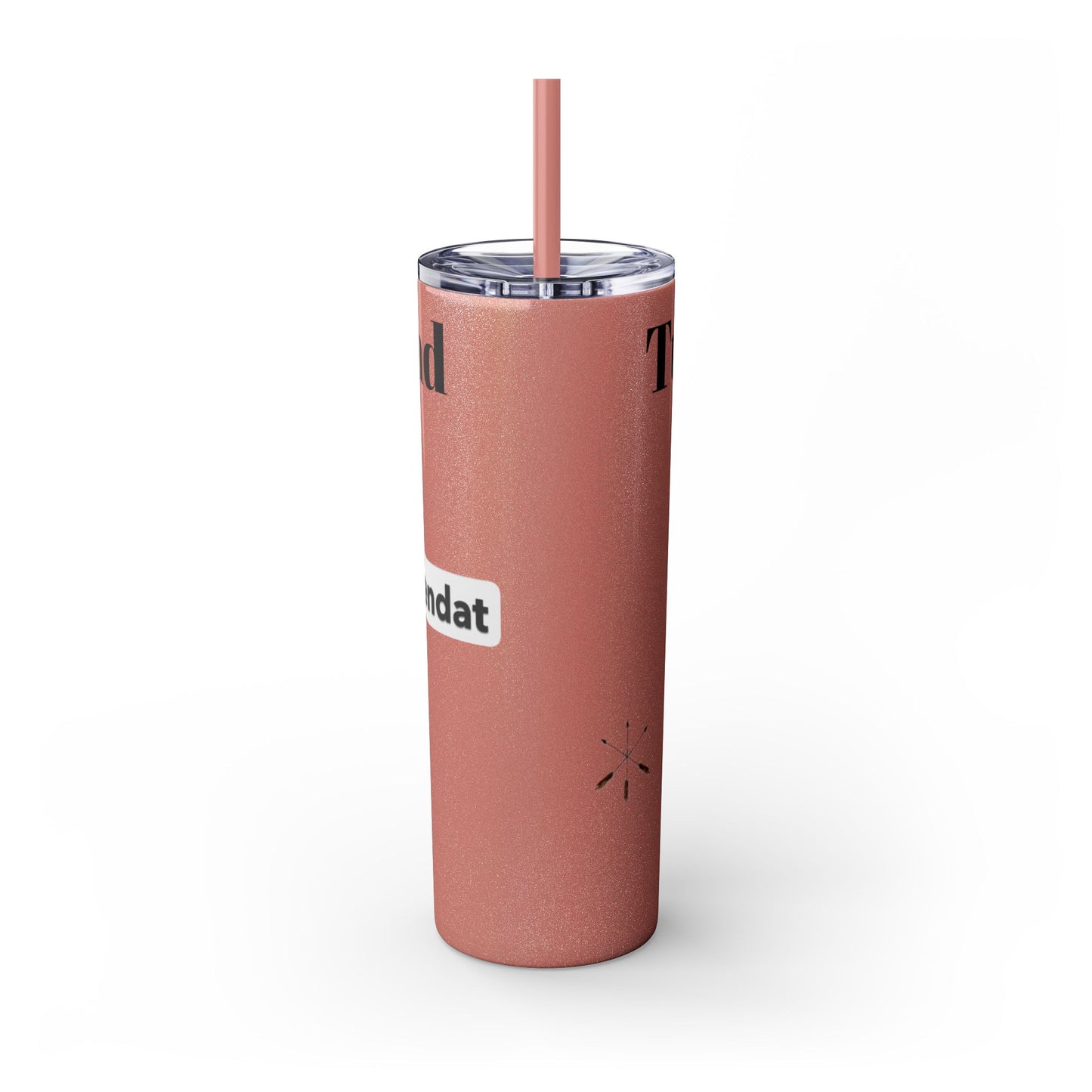 Wyandotte Skinny Tumbler with Straw, 20oz