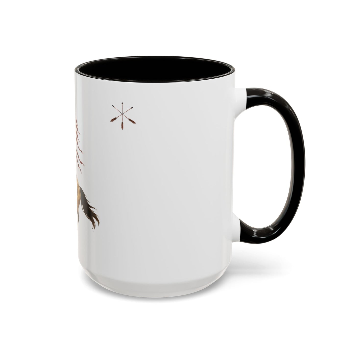 Comanche Numunah ‘Lords of the Plains’ Horseman Coffee Mug — Native Warrior Ceramic Mug (11oz/15oz)