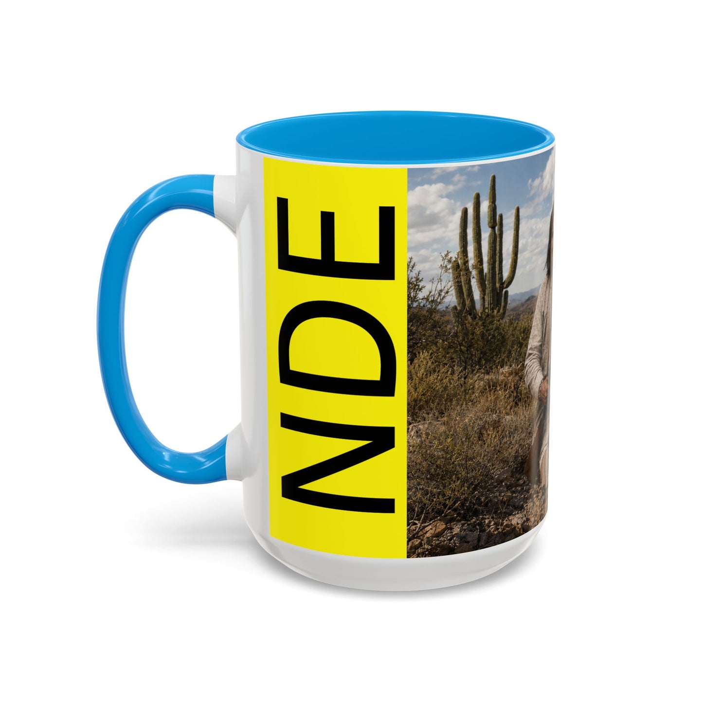 Ft. Sill Apache Desert Scene Coffee Mug — 'N'de' Southwest Landscape 11/15oz