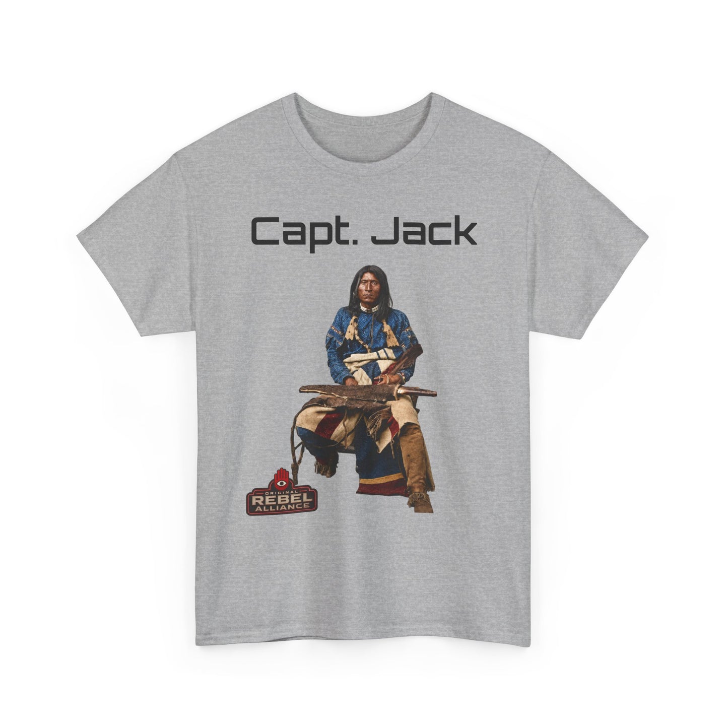 Capt. Jack Graphic Tee — Vintage Captain Illustration Shirt