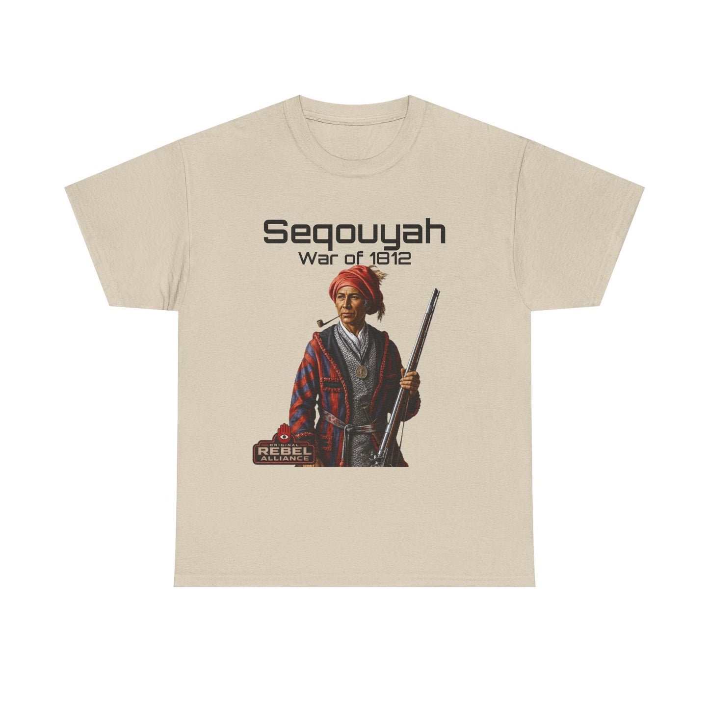 Sequoyah War of 1812 T-Shirt — Native American Historical Tee