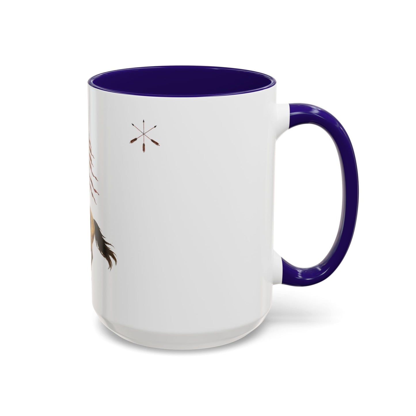 Comanche Numunah ‘Lords of the Plains’ Horseman Coffee Mug — Native Warrior Ceramic Mug (11oz/15oz)