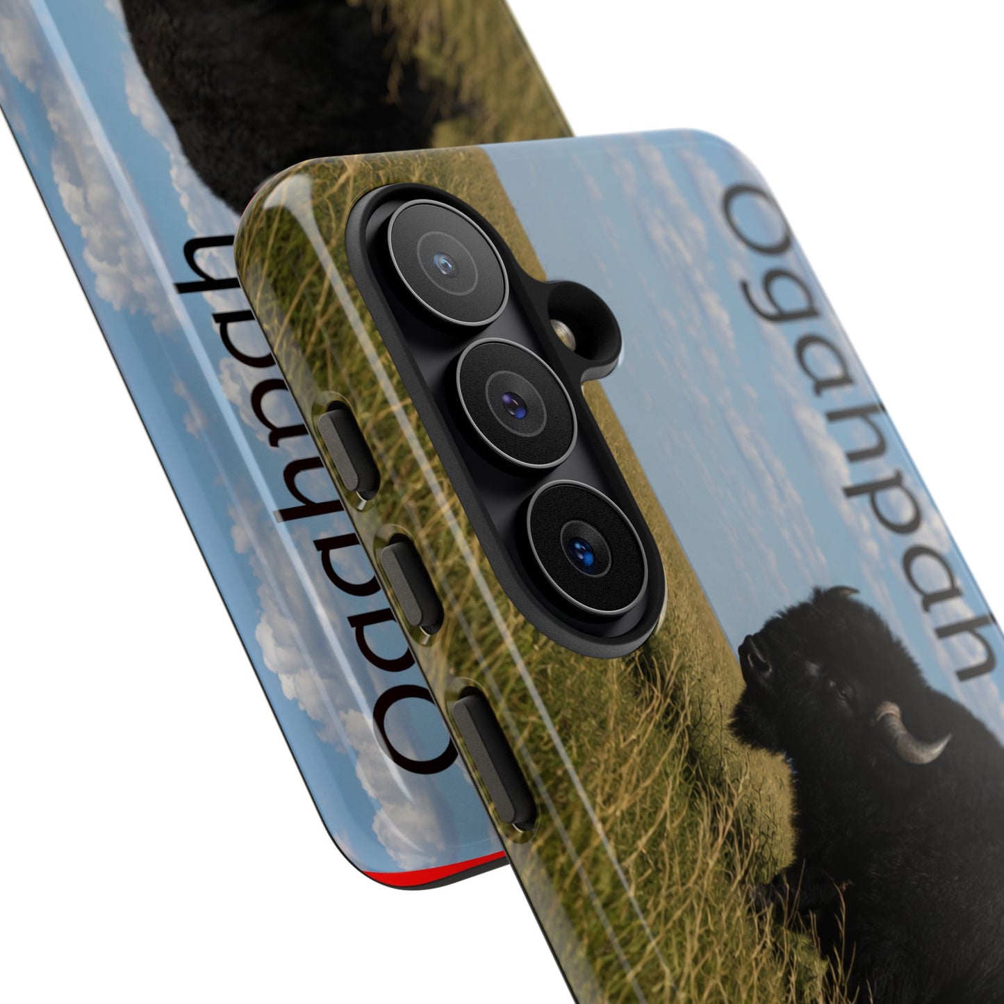 Quapaw Ogahpah Buffalo Phone Case — Native-Inspired Tough Case
