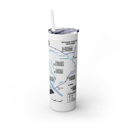 Blackhawk Skinny Tumbler 20oz – "BlackHawk could teach Yoda" Design