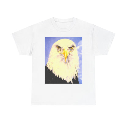 Bald Eagle Graphic Tee — Patriotic Vintage Bird T-Shirt with Arrow Back Design