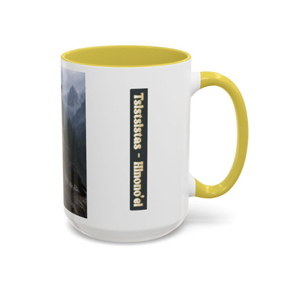 Cheyenne Arapaho Native Heritage Shield Coffee Mug – 'Tsistsistas / Hinono’ei' 11oz & 15oz