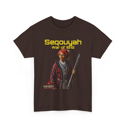 Sequoyah War of 1812 T-Shirt — Native American Historical Tee