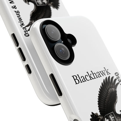 Sac&Fox Phone Case — 'Blackhawk' Raven Crest Protective Tough Case