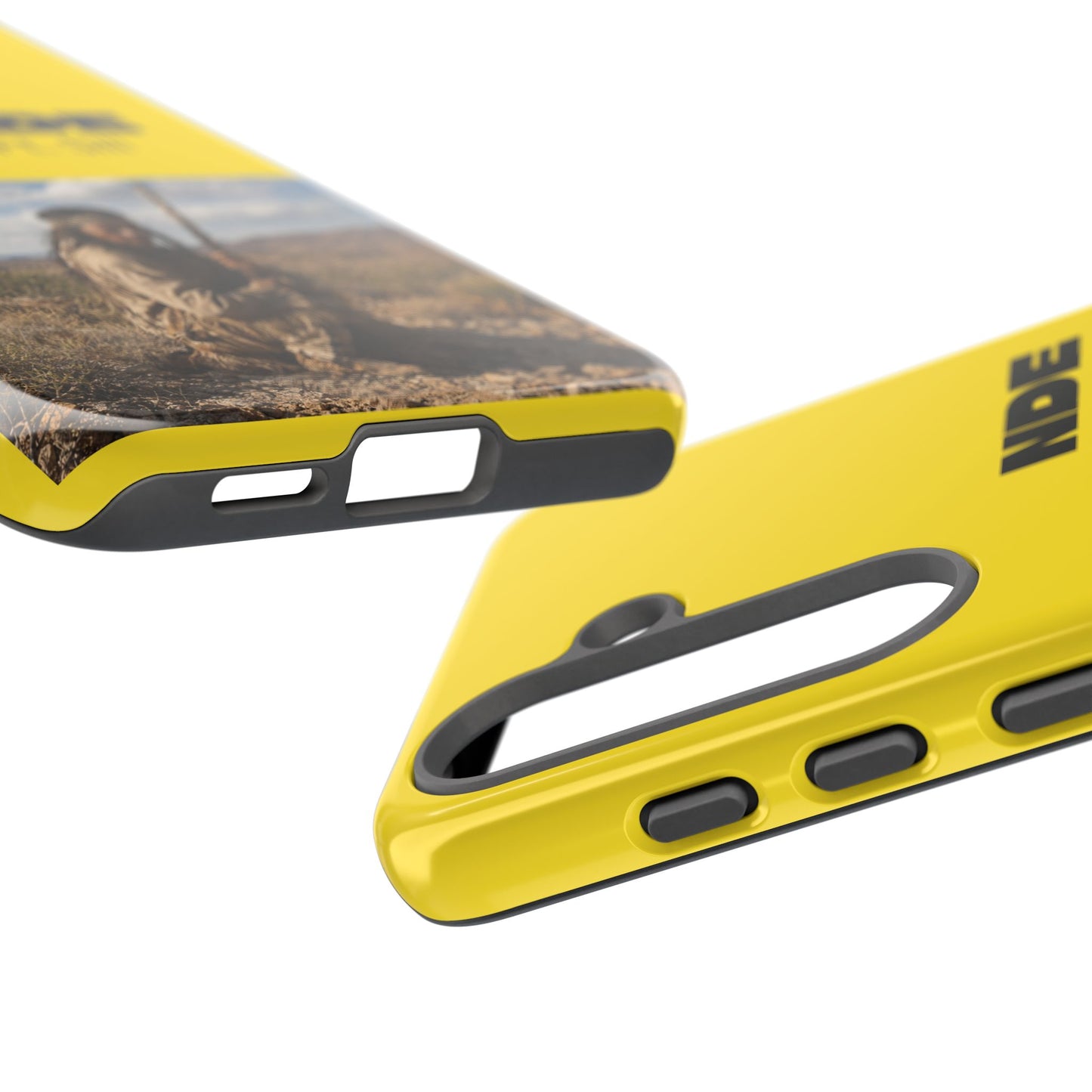 Ft. Sill Phone Case — Yellow ‘NDE Ft. Sill’ Desert Photo Protective Cover