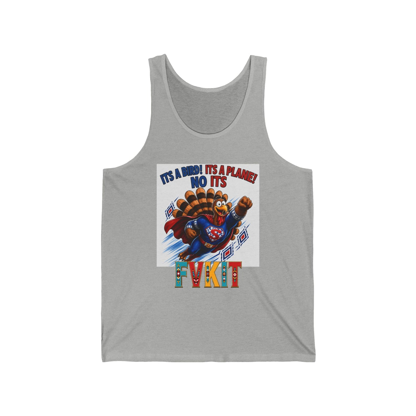 Turkey 'FVKIT' Tank Top —  Game Novelty Sports Tank