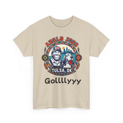 Anglo Joe’s Tulsa Tee Gollllyyyy — 'Gollllyyy' Retro Sports Graphic T-Shirt