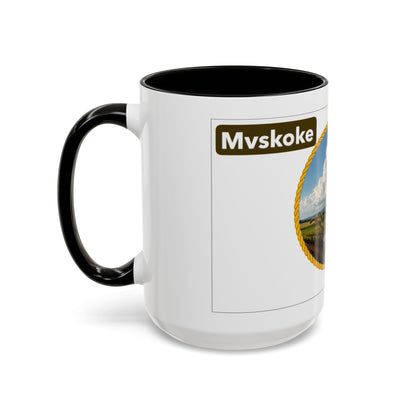 Muscogee Scenic Harvest Coffee Mug – Rustic Countryside Landscape 11oz/15oz