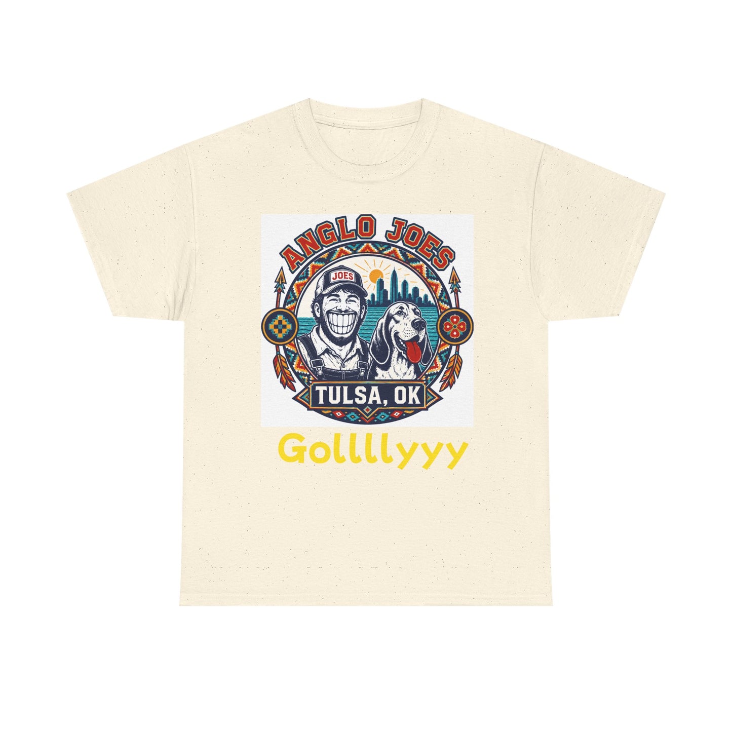 Tulsa Anglo Joe’s Tee — 'Gollllyyy' Retro Sports Graphic T-Shirt