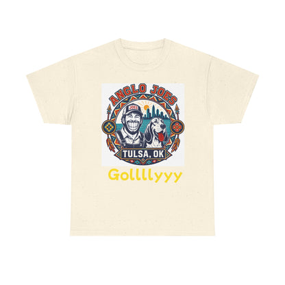 Tulsa Anglo Joe’s Tee — 'Gollllyyy' Retro Sports Graphic T-Shirt