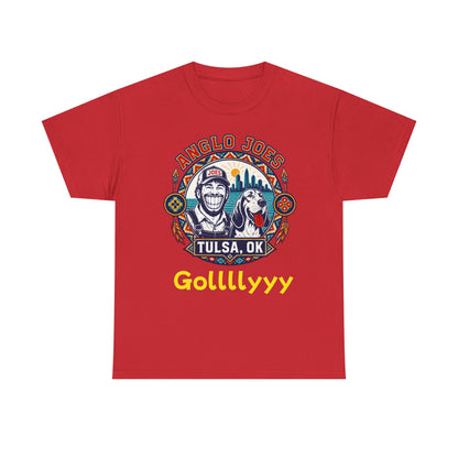 Anglo Joe’s Tulsa Tee Gollllyyyy — 'Gollllyyy' Retro Sports Graphic T-Shirt