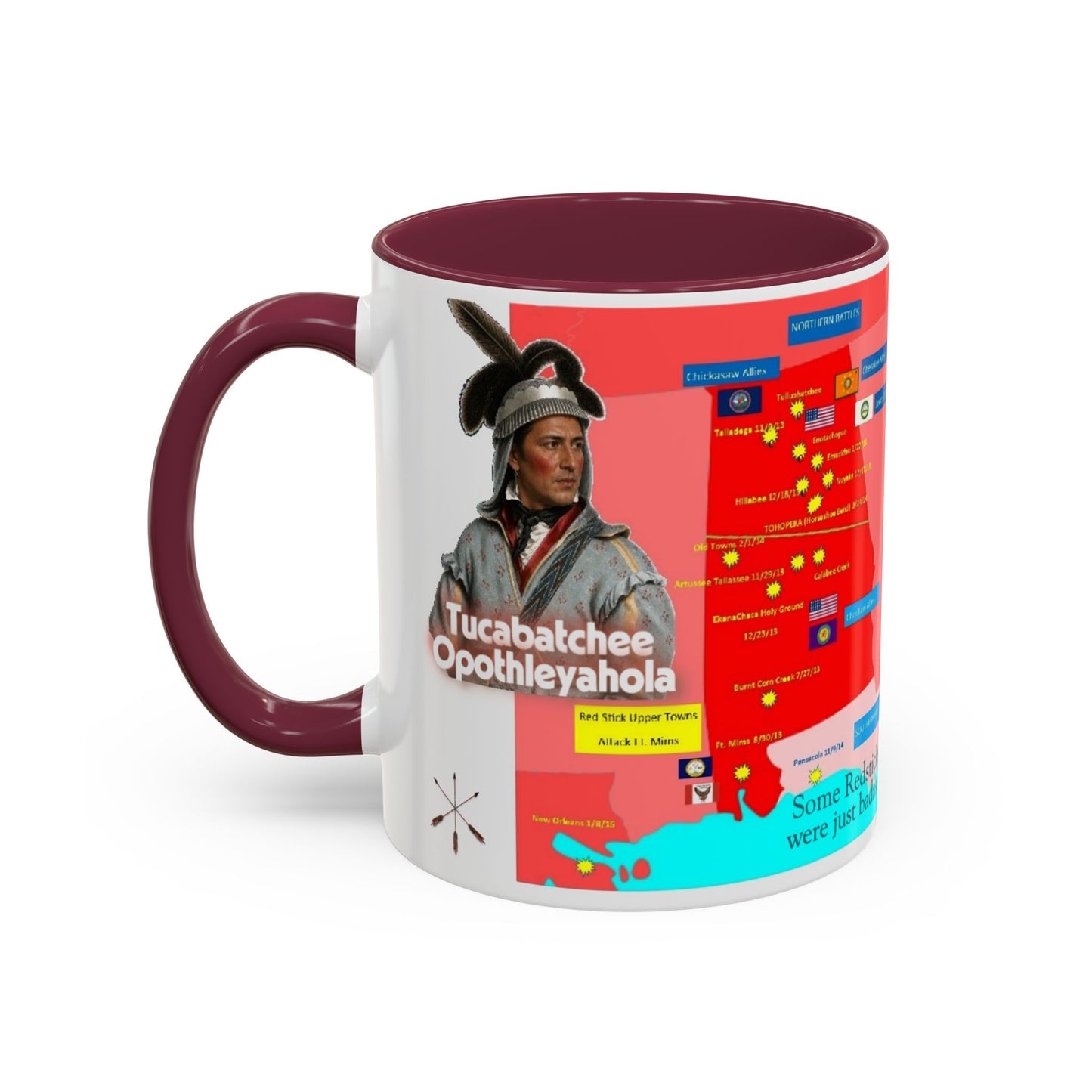 Opothleyahola Colorful Mugs (11oz, 15oz)