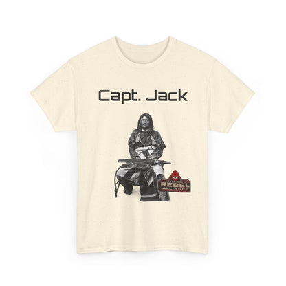 Capt. Jack Graphic Tee — Rebel Archer Vintage Arrow Back Print