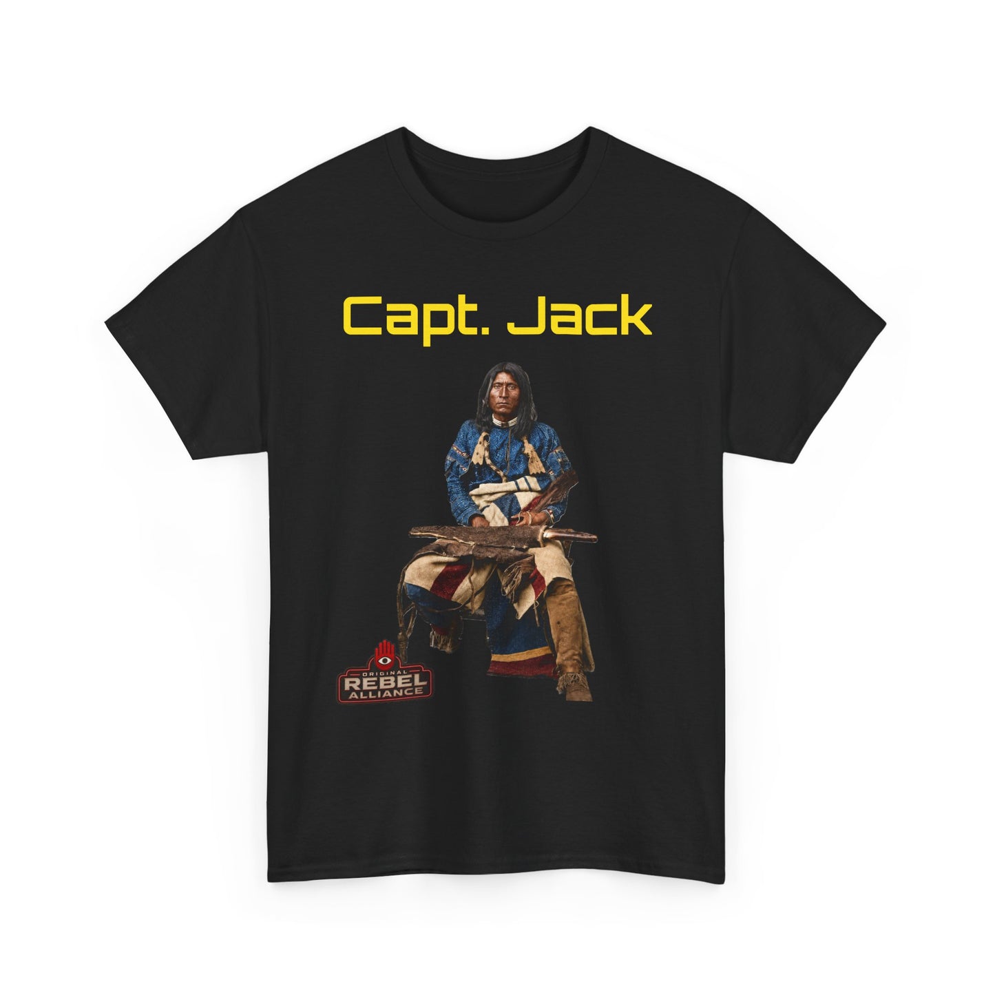 Capt. Jack Graphic Tee — Vintage Captain Illustration Shirt
