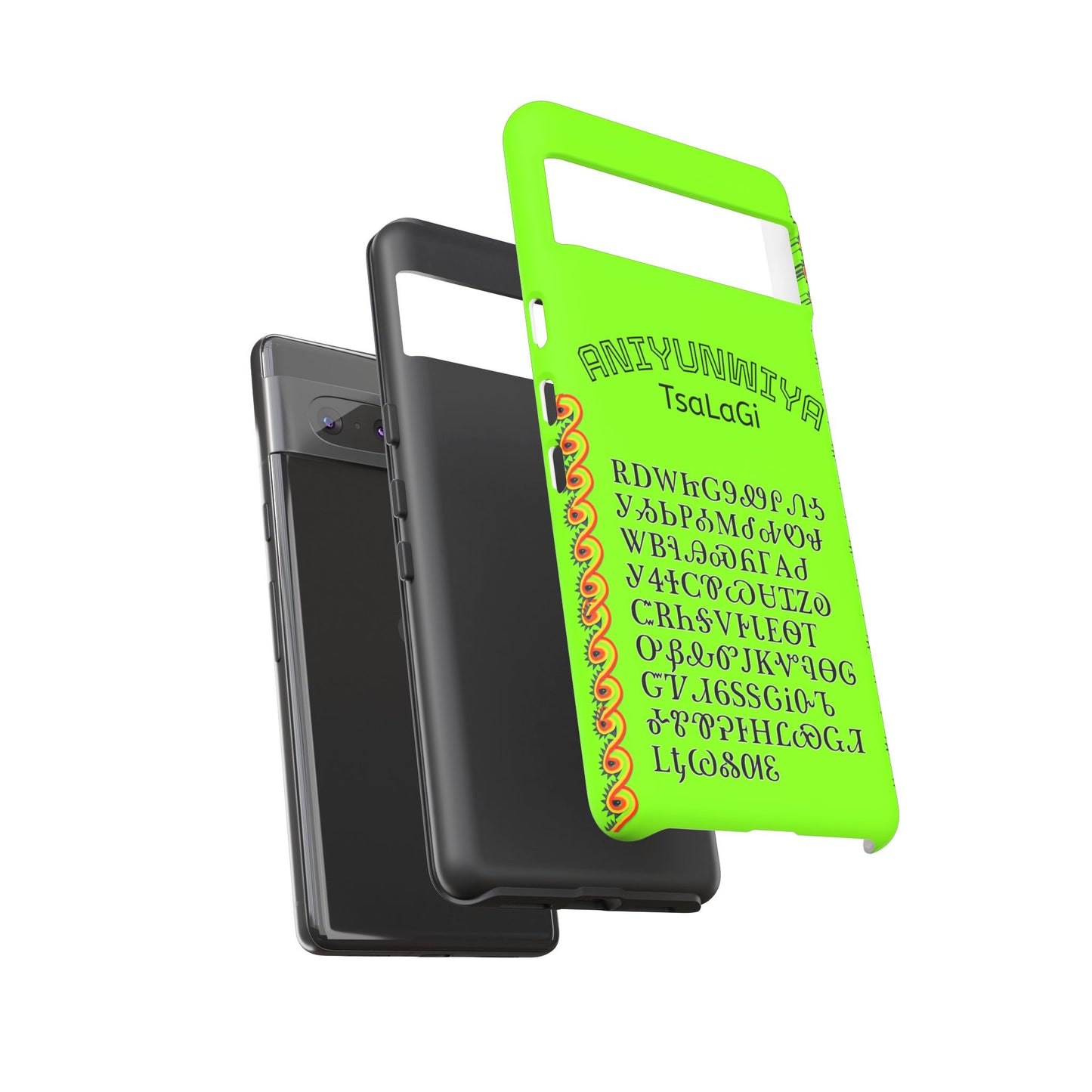 Cherokee Phone Case — Anityuniwya TsaLaGi Star Design (Protective Tough Case)