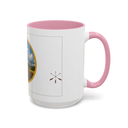 Muscogee Scenic Harvest Coffee Mug – Rustic Countryside Landscape 11oz/15oz