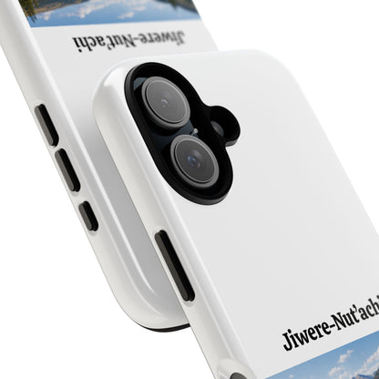Otoe-Missouria Phone Tough Case — Bold 'Tough Cases' Graphic Protective Cover
