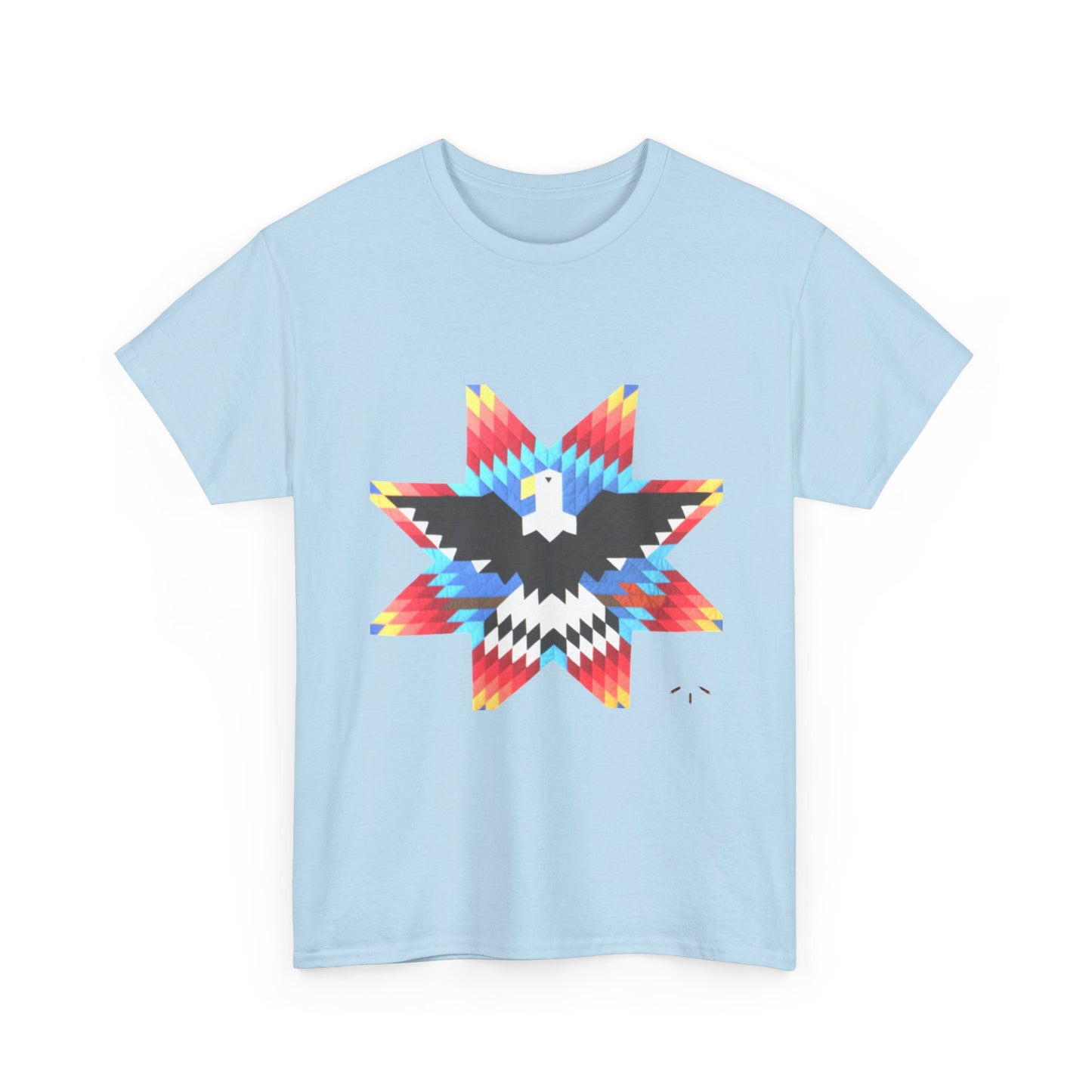 Native Star Eagle Graphic Tee with Arrow Backprint