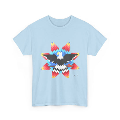 Native Star Eagle Graphic Tee with Arrow Backprint
