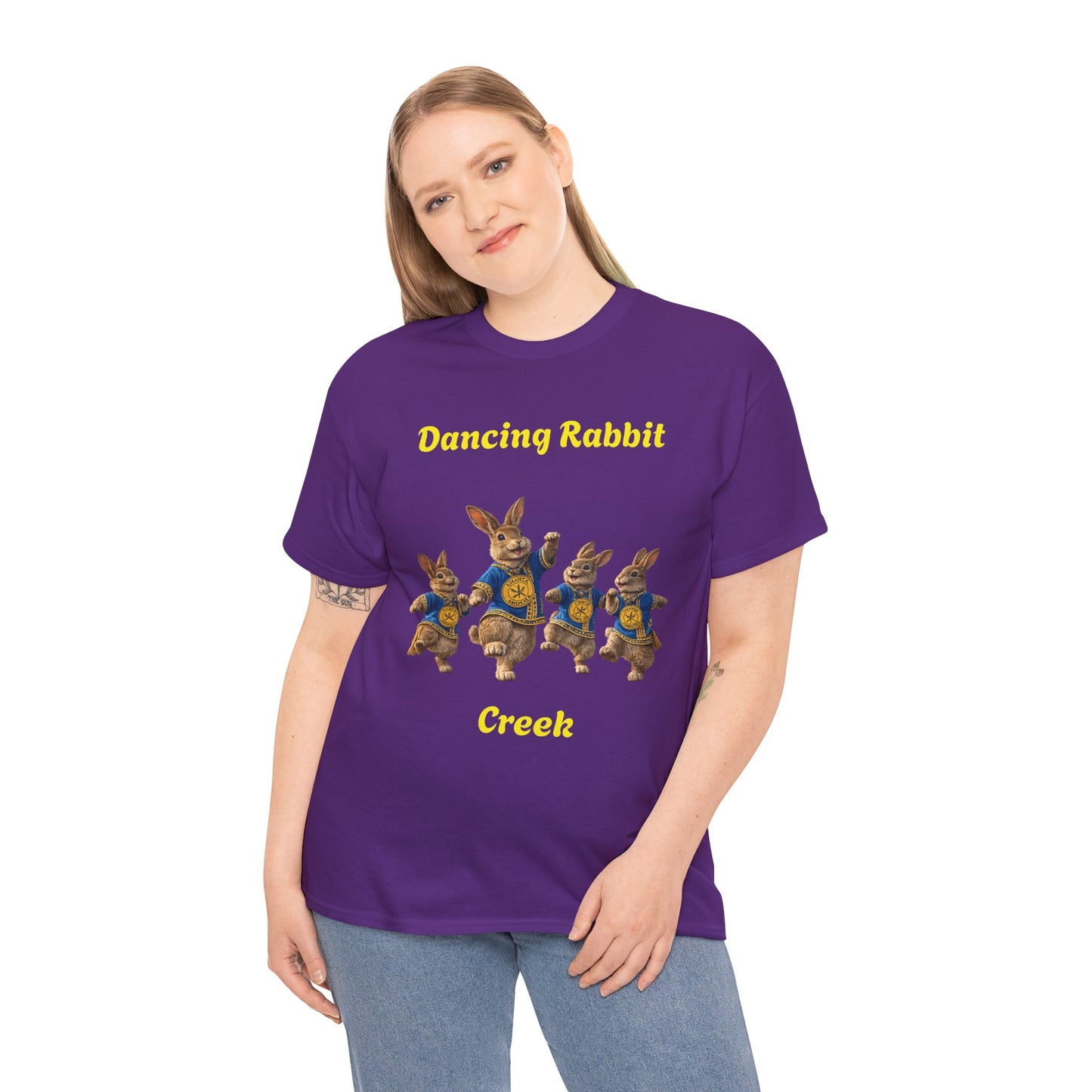 Dancing Rabbit Creek Tee — Vintage Dancing Bunnies Graphic T-Shirt