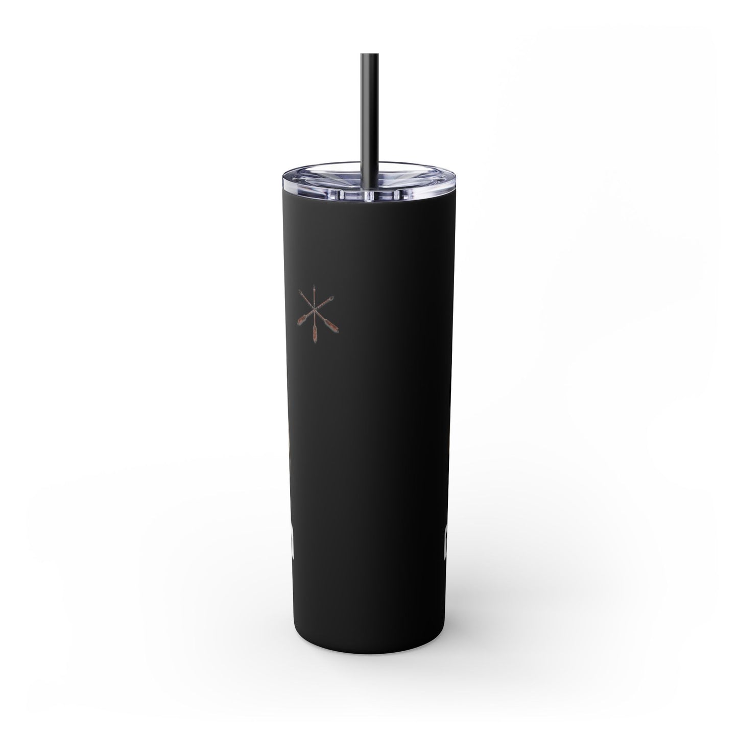 Thlopthlocco Skinny Tumbler with Straw, 20oz