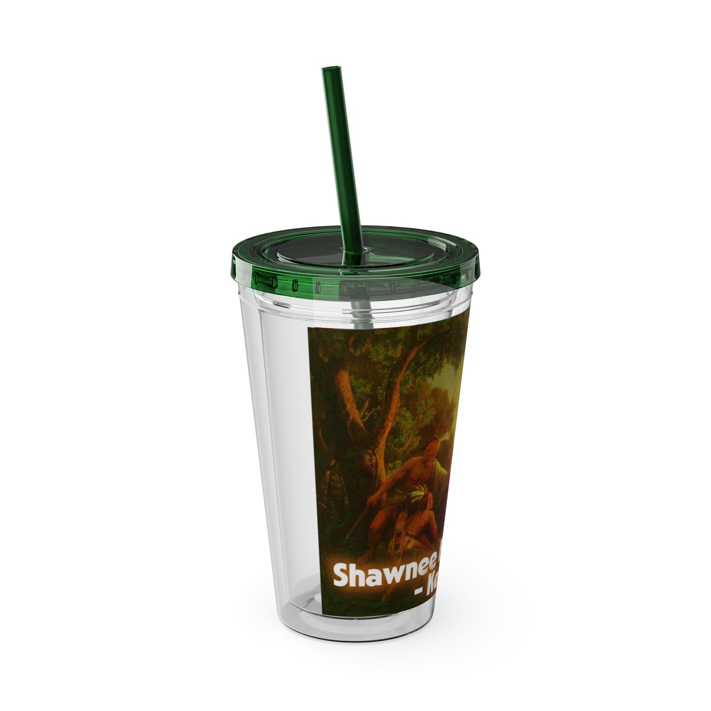 Shawnee N Sunsplash Tumbler with Straw, 16oz