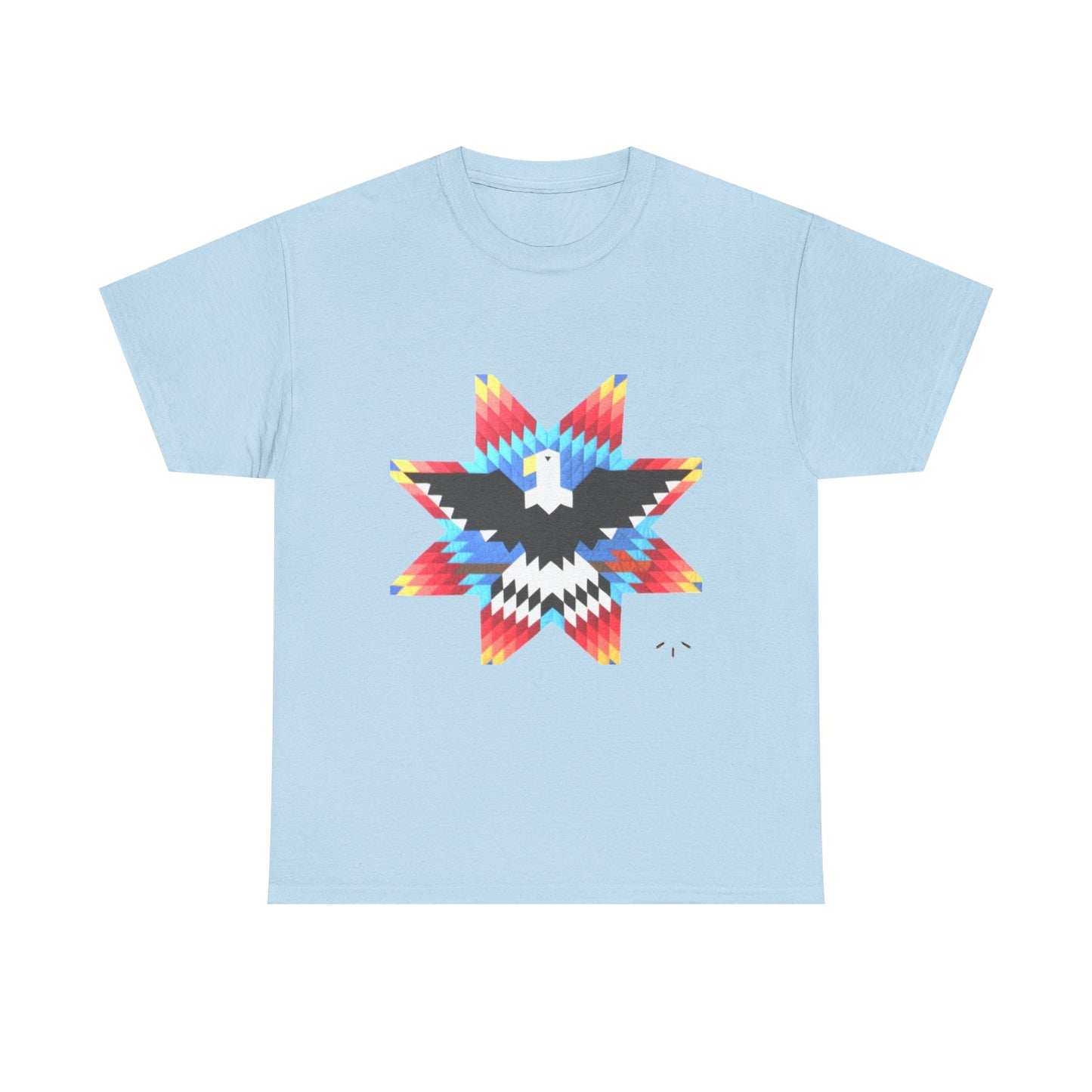 Native Star Eagle Graphic Tee with Arrow Backprint